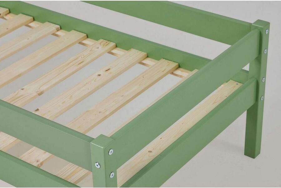 Home affaire Kinderbed ECO One Kinderbed met valbeveiliging en ladder keuze uit 3 kleuren en matrassen - Foto 4