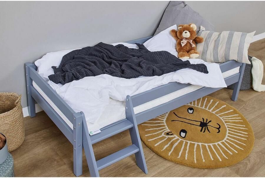 Home affaire Kinderbed ECO One Kinderbed met valbeveiliging en ladder keuze uit 3 kleuren en matrassen - Foto 4