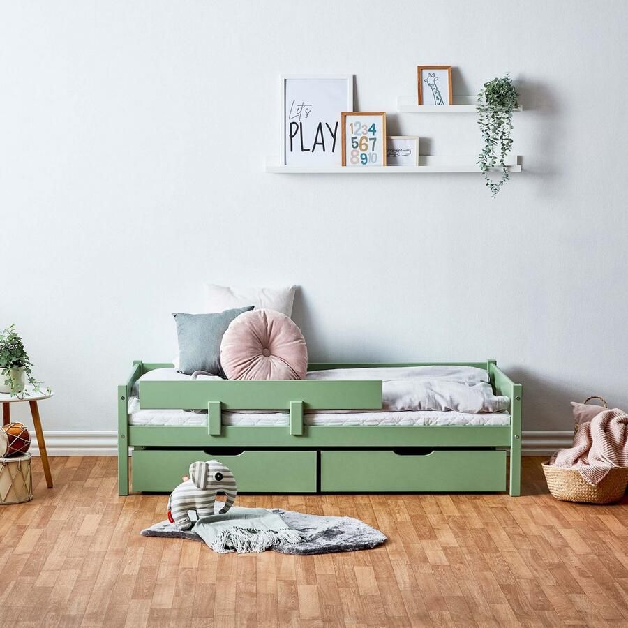 Home affaire Kinderbed ECO One Kinderbed met valbeveiliging met 2 laden - Foto 2