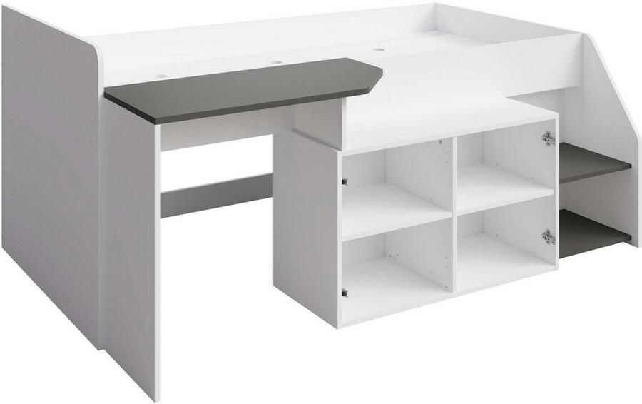 Home affaire Kinderbed Jeugd kamer set Durango 3 in 1: Bed bureau commode - Foto 3
