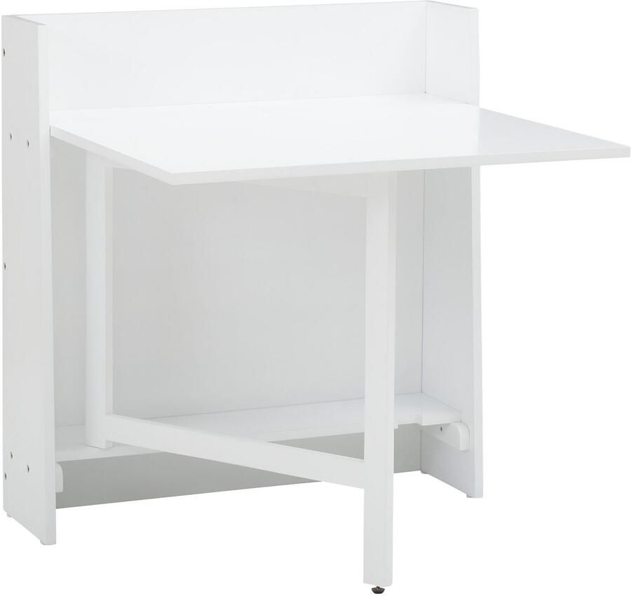 Home affaire Klaptafel Dinant in rustieke stijl gehouden ruimtebesparend inklapbaar breedte 84 cm