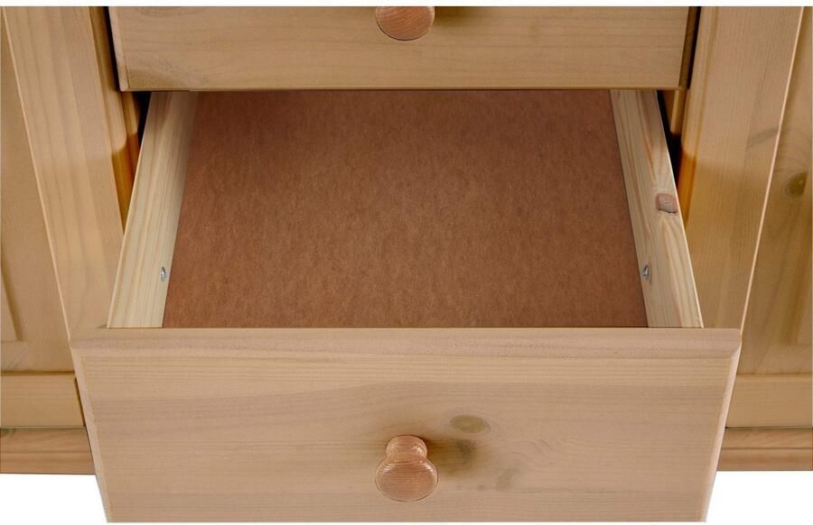 Home affaire Kledingkast ADELE van massief grenen spiegel bij de 4-en 5-deurskast indeling - Foto 6