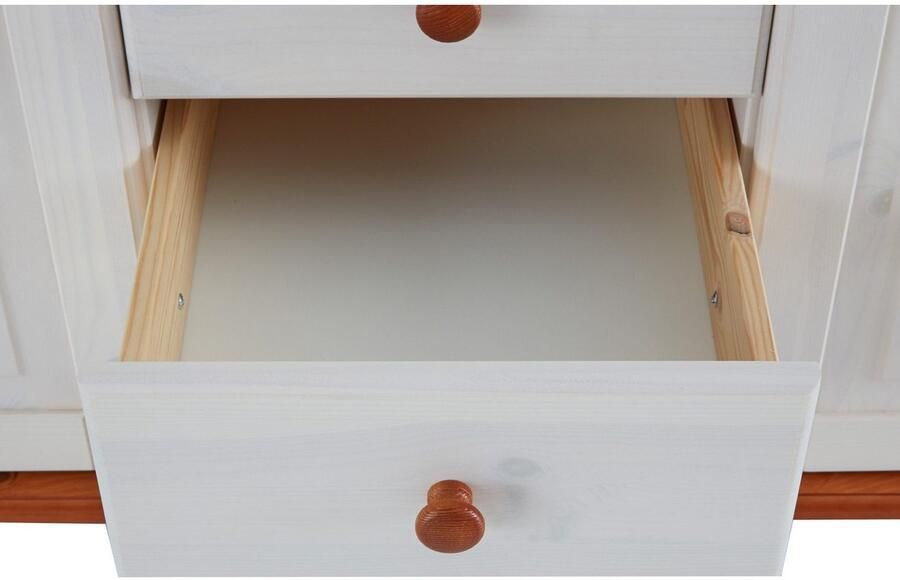 Home affaire Kledingkast ADELE van massief grenen spiegel bij de 4-en 5-deurskast indeling - Foto 9