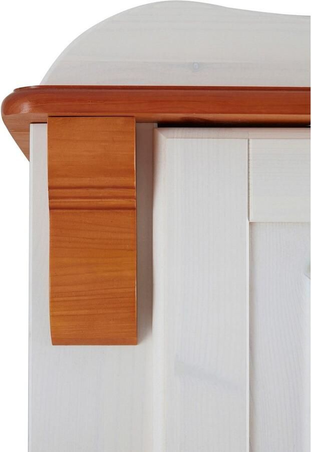 Home affaire Kledingkast ADELE van massief grenen spiegel bij de 4-en 5-deurskast indeling - Foto 3