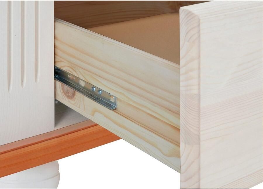 Home affaire Kledingkast ADELE van massief grenen spiegel bij de 4-en 5-deurskast indeling - Foto 2