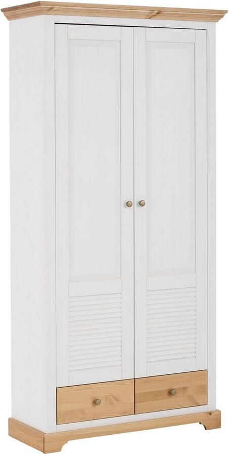 Home affaire Kledingkast Ayanna Breedte 94 cm 2-deurs van massief grenen FSC - Foto 8