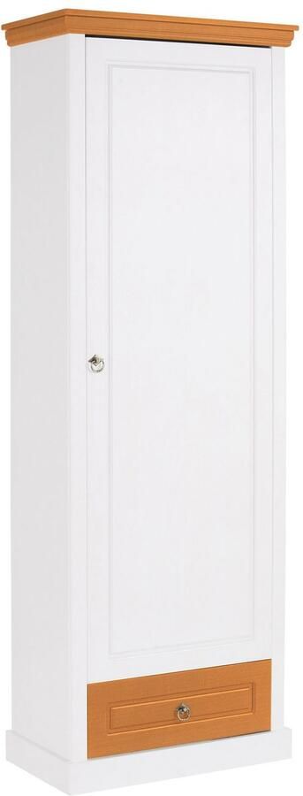 Home affaire Kledingkast Basilico van massieve dennen fsc breedte 67 cm met kledingstang - Foto 7