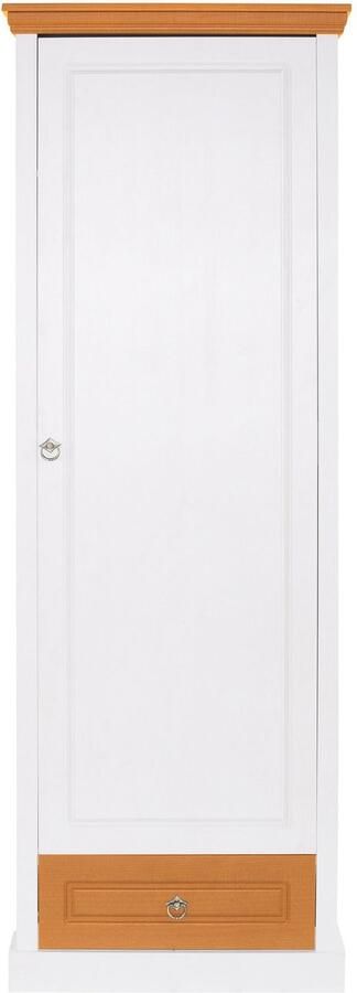 Home affaire Kledingkast Basilico van massieve dennen fsc breedte 67 cm met kledingstang - Foto 8