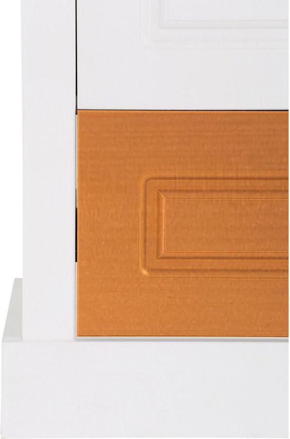 Home affaire Kledingkast Basilico van massieve dennen fsc breedte 67 cm met kledingstang - Foto 4