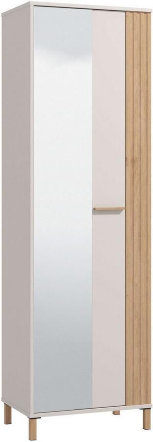 Home affaire Halmeubelset Belfort breedte 199 cm in kasjmier en artisan eik decor (set 5-delig) - Foto 6