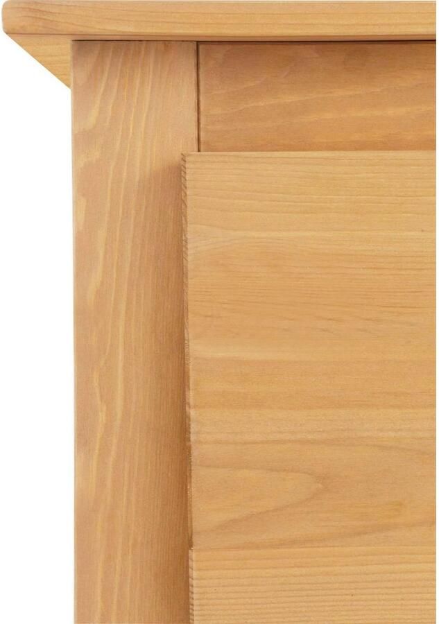 Home affaire Kledingkast Bertram van mooi massief grenenhout met een spiegeldeur hoogte 170 cm - Foto 4