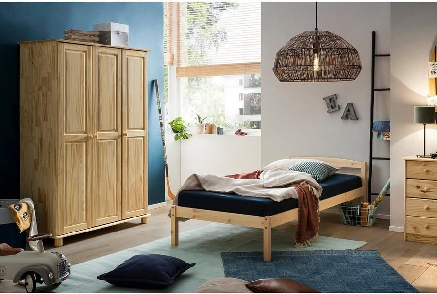 Home affaire Kledingkast Chur Gemaakt van massief grenenhout - Foto 4