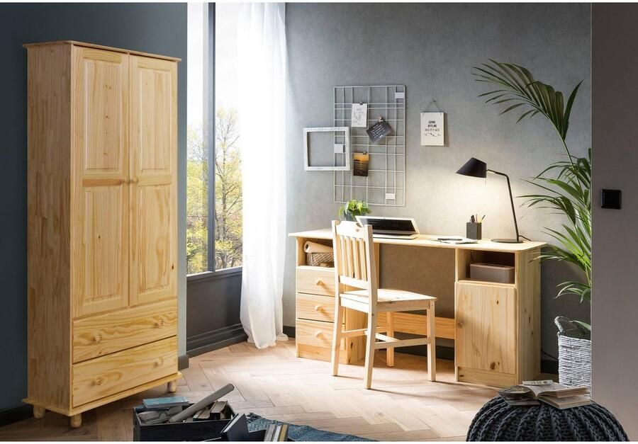 Home affaire Kledingkast Chur van massief grenenhout - Foto 2