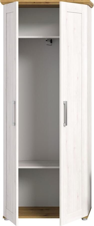 Home affaire Kledingkast Cosenza Hoogte 196 cm 2 Deuren 2 Planken 1 Kledingstang - Foto 11