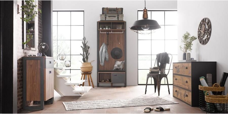Home affaire Kledingkast Detroit 90 cm breed - Foto 4