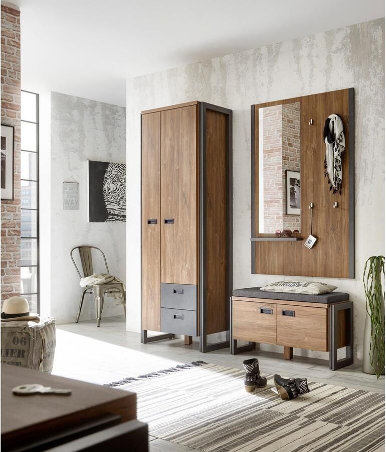 Home affaire Kledingkast Detroit Hoogte ca. 202 cm