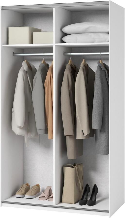 Home affaire Kledingkast Eastvale 120x64x210 cm ideaal voor kleine ruimtes of niches - Foto 4