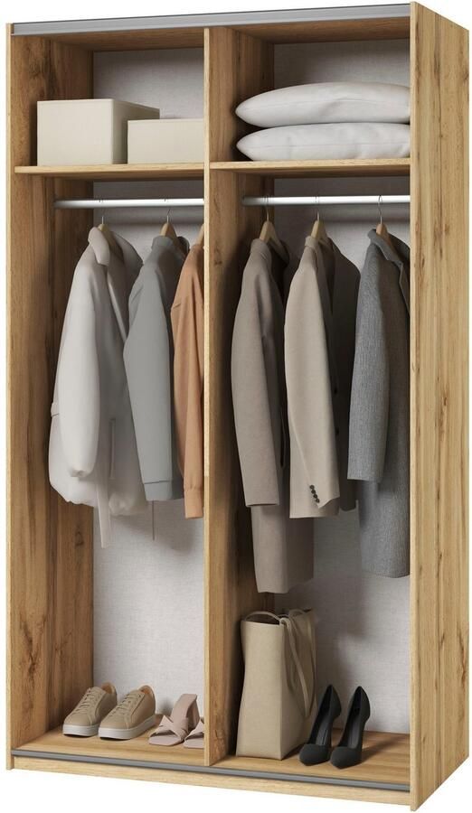 Home affaire Kledingkast Eastvale 120x64x210 cm ideaal voor kleine ruimtes of niches - Foto 4