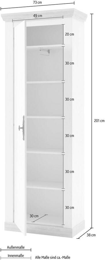 Home affaire Kledingkast Florence - Foto 3