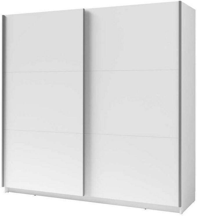 Home affaire Kledingkast Fresno linnenkast met 5 planken en kledingstang Garderobe met 2 schuifdeuren B H D 200 207 62 cm - Foto 5