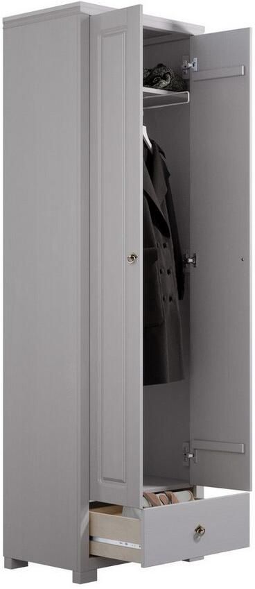 Home affaire Kledingkast Gotland draaideurkast garderobe van massief grenen fsc -gecertificeerd hoogte 193 cm - Foto 4