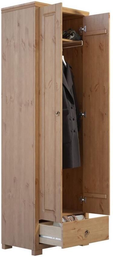 Home affaire Kledingkast Gotland draaideurkast garderobe van massief grenen fsc -gecertificeerd hoogte 193 cm - Foto 6