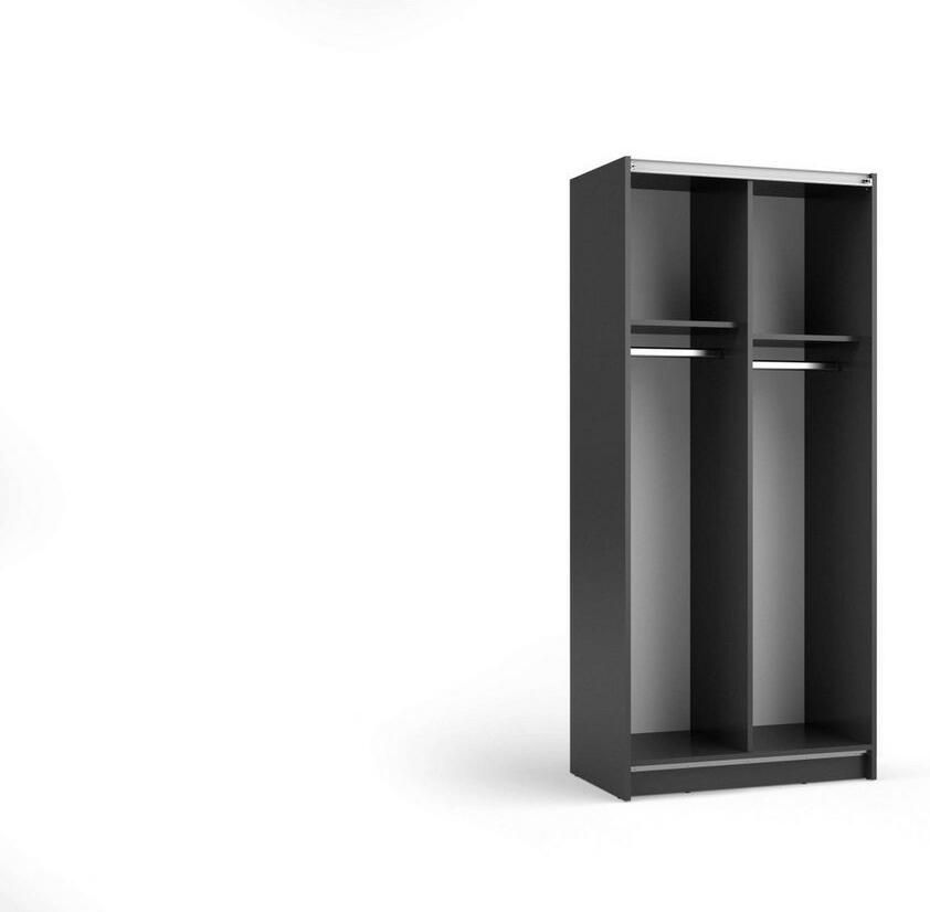 Home affaire Kledingkast Hildreth linnenkast schuifdeuren goedkope verzendkosten met spiegel fsc -gecertificeerd houtmateriaal in 3 breedtes - Foto 2