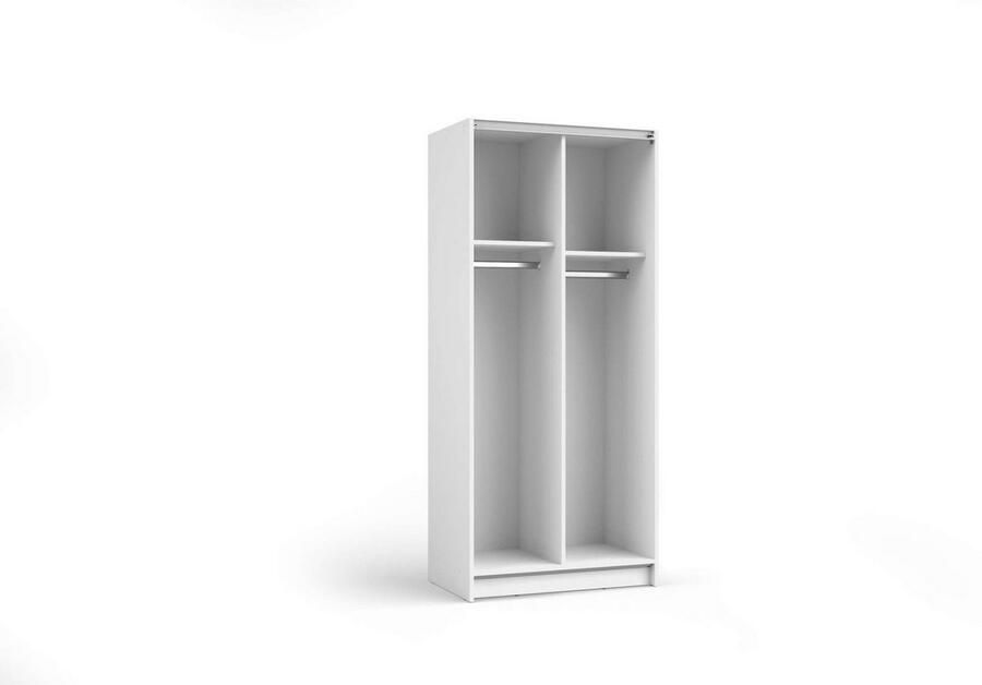 Home affaire Kledingkast Hildreth linnenkast schuifdeuren goedkope verzendkosten met spiegel fsc -gecertificeerd houtmateriaal in 3 breedtes - Foto 4