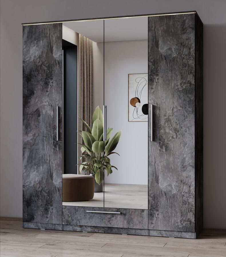 Home affaire Kledingkast India FSC-gecertificeerd houtmateriaal gemaakt in Europa - Foto 4