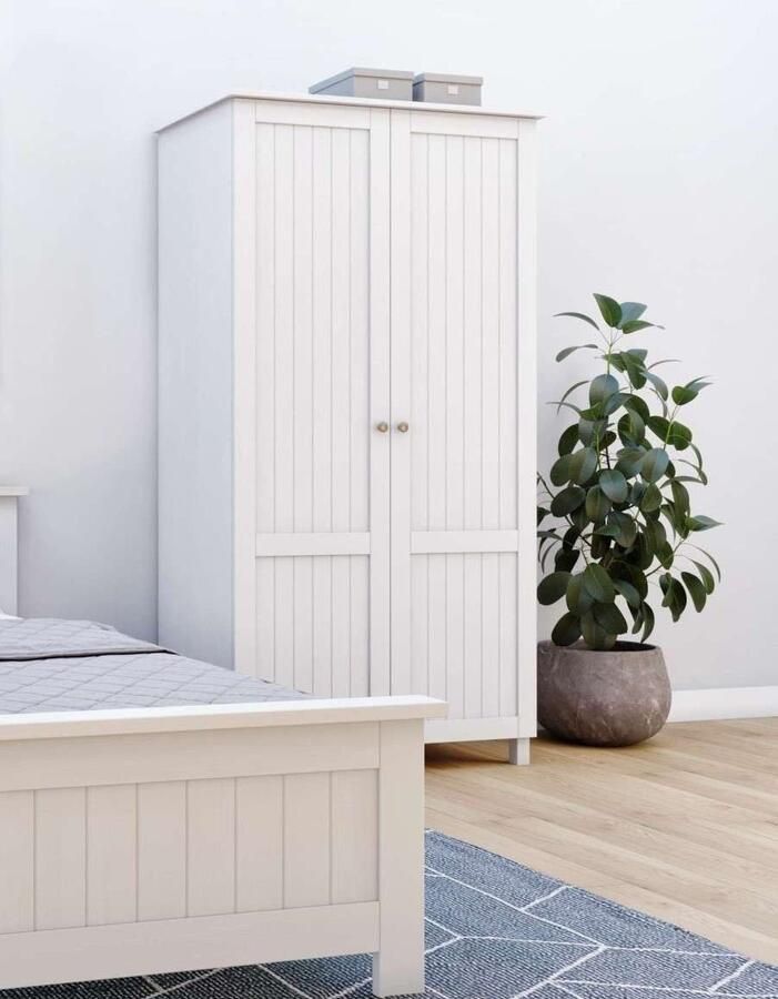 Home affaire Kledingkast Juventus Draai-deur kast met 2 deuren 97 cm breed van massief grenen fsc -gecertificeerd - Foto 8