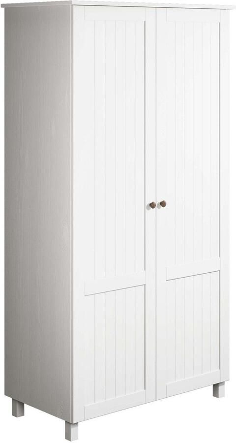 Home affaire Kledingkast Juventus Draai-deur kast met 2 deuren 97 cm breed van massief grenen fsc -gecertificeerd - Foto 6