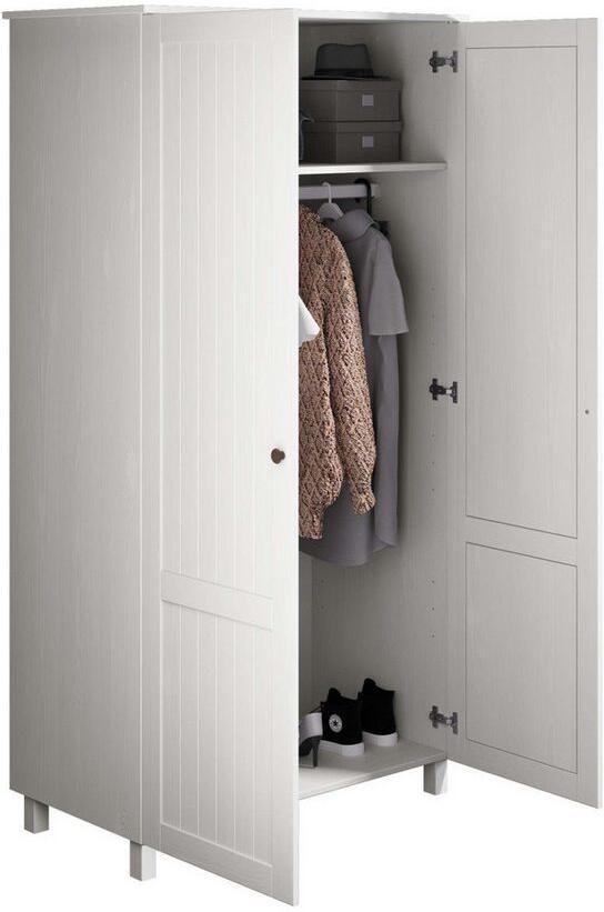 Home affaire Kledingkast Juventus Draai-deur kast met 2 deuren 97 cm breed van massief grenen fsc -gecertificeerd - Foto 5