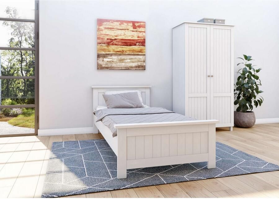 Home affaire Kledingkast Juventus Draai-deur kast met 2 deuren 97 cm breed van massief grenen fsc -gecertificeerd - Foto 3