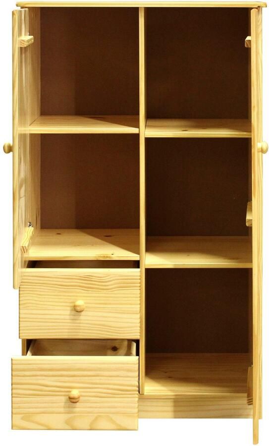 Home affaire Kledingkast Laden met metalen geleiders (1 stuk) - Foto 4