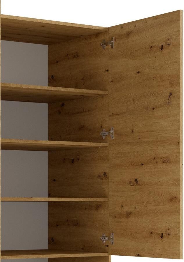 Home affaire Kledingkast LAREDO waskast complete binnenuitrusting afmetingen 158 3 200 5 55cm - Foto 7