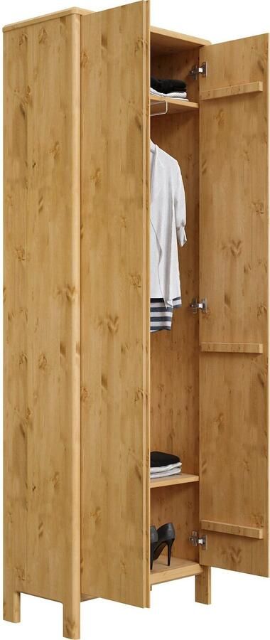 Home affaire Kledingkast Luven gecertificeerd massief hout hoogte 192 cm - Foto 4