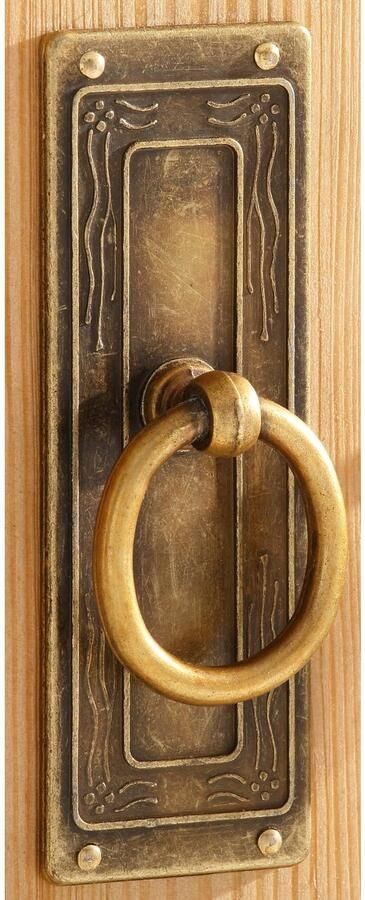 Home affaire Kledingkast Madrid gemaakt van massief grenen in 3 breedtes met spiegeldeuren - Foto 9