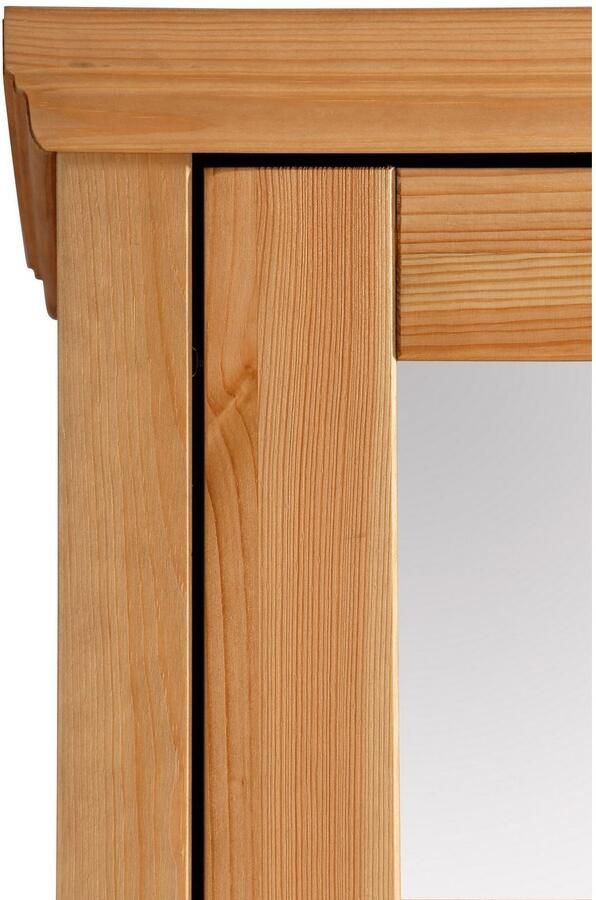 Home affaire Kledingkast Madrid gemaakt van massief grenen in 3 breedtes met spiegeldeuren - Foto 3