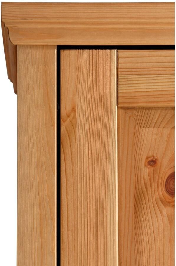 Home affaire Kledingkast Madrid gemaakt van massief grenen in 3 breedtes met spiegeldeuren - Foto 6