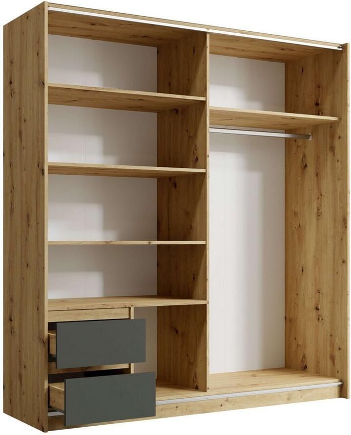 Home affaire Kledingkast Norias TOPSELLER Opbergruimte wonder moderne kast - Foto 2