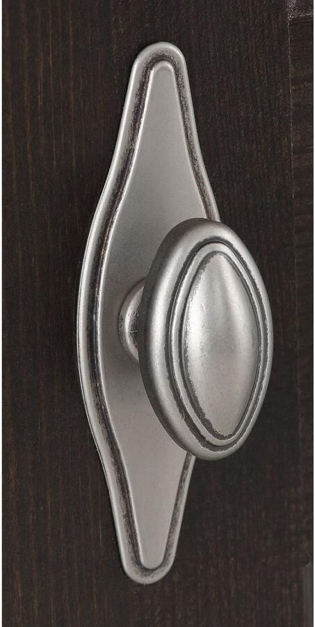 Home affaire Kledingkast Rauna met lamellen en kassetten klassiek landelijke stijl rustiek massief grenen metalen handgrepen meerdere varianten tijdloos design - Foto 6