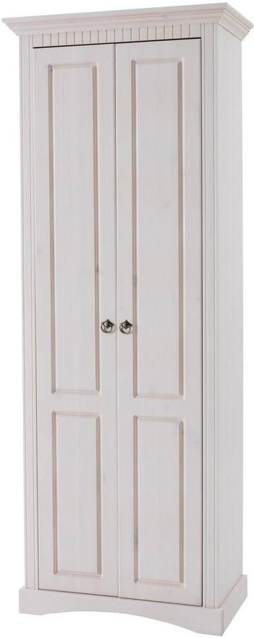 Home affaire Kledingkast Rustiek gemaakt van massief grenen breedte 71 cm met cassette-look - Foto 6