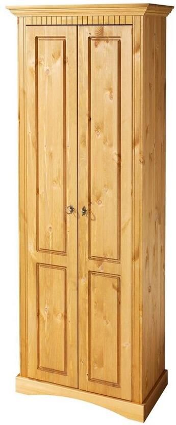 Home affaire Kledingkast Rustiek gemaakt van massief grenen breedte 71 cm met cassette-look - Foto 5