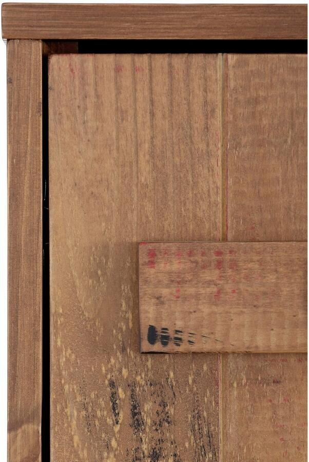 Home affaire Kledingkast Santos met bijzondere deurfronten en spiegel veel bergruimte hoogte 180 cm - Foto 4