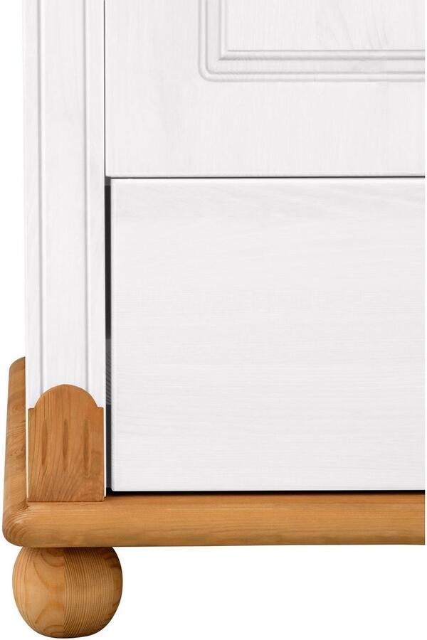 Home affaire Kledingkast TESSIN Breedte 245 cm massief grenen met spiegel - Foto 5