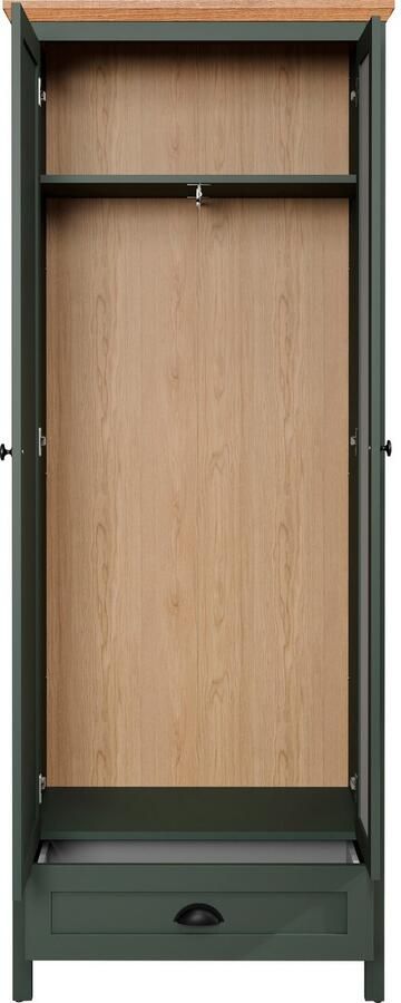 Home affaire Kledingkast Vienna Kledingkast met uittrekbare kledingstang (B D H) 77 39 198 cm (1 stuk) - Foto 10