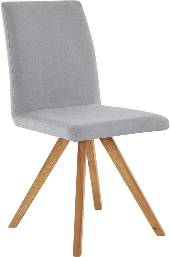 Home affaire Kuipstoel Rio Bekleding van imitatieleer of structuurstof en het frame is geolied eiken (2 stuks) - Foto 9