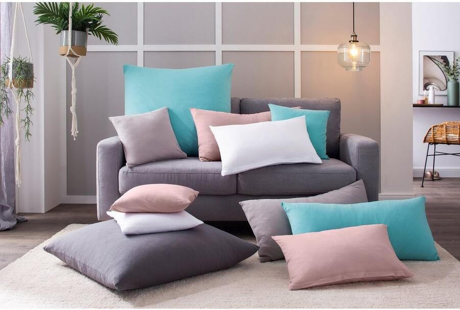 Home affaire Kussenovertrek Cremona2 Kussenovertrek in diverse afmetingen STANDARD 100 by Öko-TEX gecertificeerd (2 stuks) - Foto 2