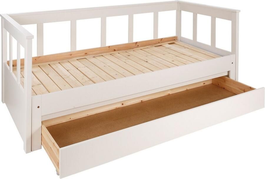 Home affaire Lade "AIRA" passend bij het daybed gemaakt van massief hout (grenen) - Foto 3