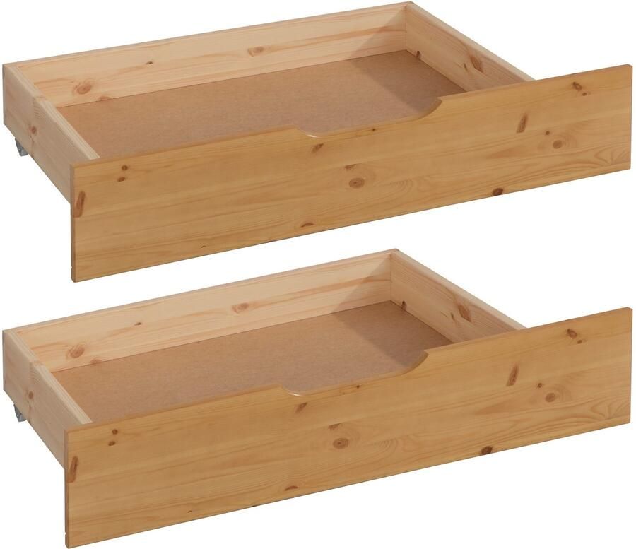 Home affaire Lade "FINJA " gecertificeerd massief hout 2-delige set